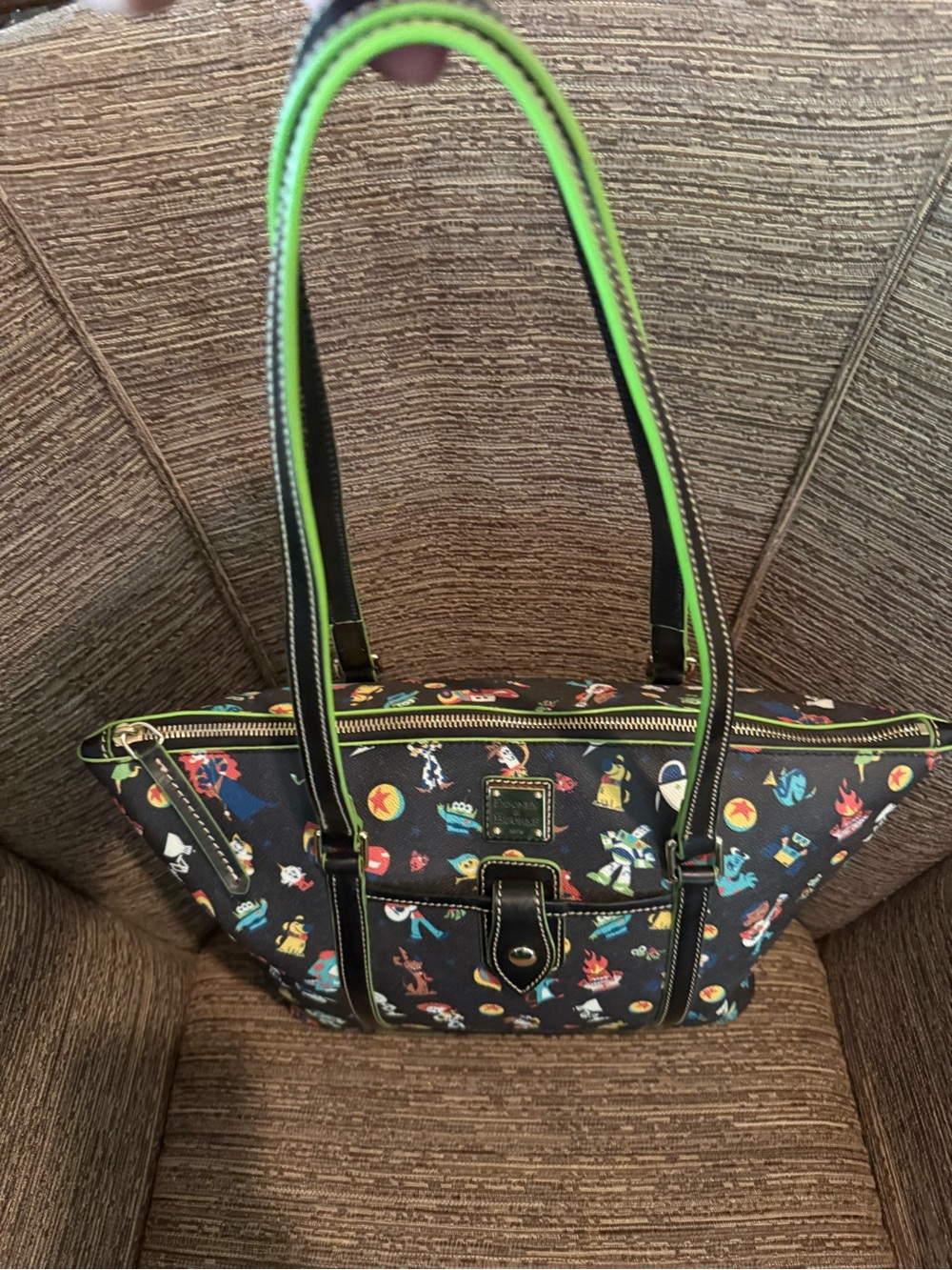 Dooney and Bourke Disney Pixar Toy Story inside out cars Tote